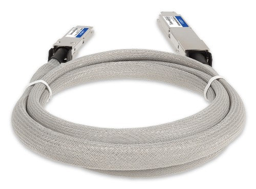 AddOn Networks OSFP-QDD-400GB-MX-PDAC2M-AO InfiniBand/fibre optic cable 78.7" (2 m) QSFP-DD DAC Gray, Stainless steel