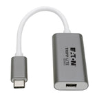 Tripp Lite U444-06N-MDP-AL USB graphics adapter 3840 x 2160 pixels Silver, White