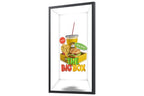 Samsung SM32HX-P signage display Digital signage flat panel 32" LCD Wi-Fi 500 cd/m² Full HD Black Tizen 7.0 24/7