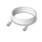 Ubiquiti UACC-Cable-Patch-EL-12M-W networking cable Translucent, White 472.4" (12 m) Cat6