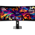 MSI MPG 341CQR QD-OLED X36 computer monitor 34" 3440 x 1440 pixels UltraWide Quad HD Black