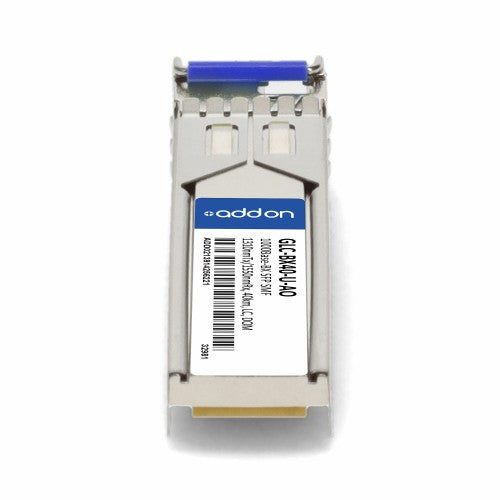 AddOn Networks GLC-BX40-U-AO network transceiver module Fiber optic 40000 Mbit/s SFP