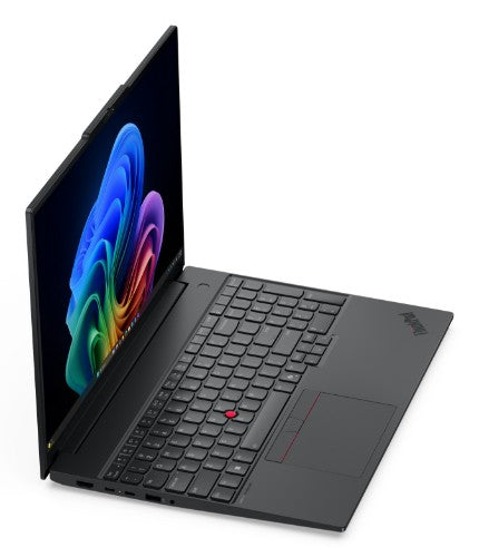 Lenovo ThinkPad E16 Gen 4 (AMD) Copilot+ PC AMD Ryzen™ AI 5 330 Laptop 16" WUXGA 16 GB DDR5-SDRAM 256 GB SSD Wi-Fi 7 (802.11be) Windows 11 Pro Black English