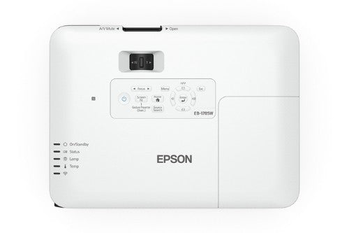 Epson PowerLite 1785W Standard throw projector 3200 ANSI lumens 3LCD WXGA (1280x800) Black, White