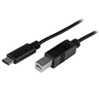 StarTech.com USB2CB2M USB cable USB 2.0 78.7" (2 m) USB C USB B Black