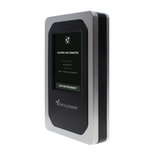 DataLocker DL4 FE external hard drive 500 GB 5400 RPM 2.5" USB Type-C 3.2 Gen 1 (3.1 Gen 1) Aluminum, Black