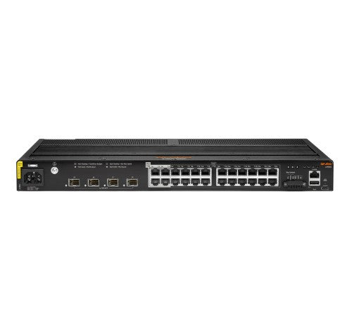 HPE Aruba Networking Aruba 4100i Managed L2 Gigabit Ethernet (10/100/1000) Power over Ethernet (PoE) 1U Black