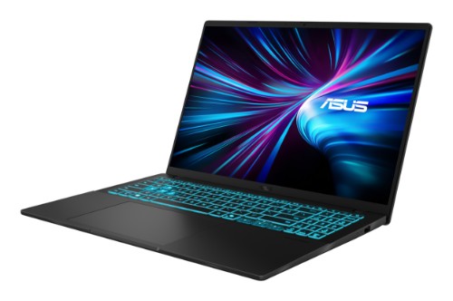 ASUS V16 V3607VM-DS79 Intel Core 7 240H Laptop 16" WUXGA 32 GB DDR5-SDRAM 1 TB SSD NVIDIA GeForce RTX 5060 Wi-Fi 6 (802.11ax) Black