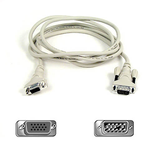 Belkin F2N025-25 VGA cable 300" (7.62 m) VGA (D-Sub) Gray - Buy IT Solutions