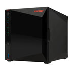 Asustor AS5404T NAS/storage server Intel® Celeron® N5105 4 GB DDR4 0 TB ADM Black