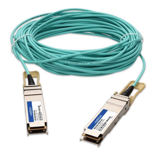 AddOn Networks MFS1S00-H030V-AO InfiniBand/fibre optic cable 1181.1" (30 m) QSFP56 MMF Aqua color