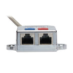 Tripp Lite N035-001 cable gender changer 2 x RJ-45 RJ45 Silver
