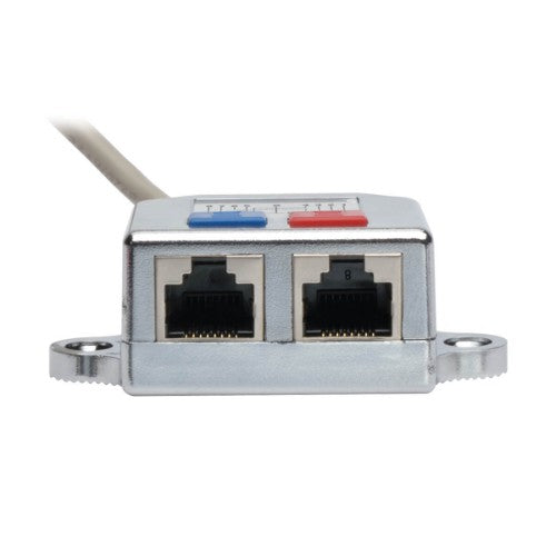 Tripp Lite N035-001 cable gender changer 2 x RJ-45 RJ45 Silver