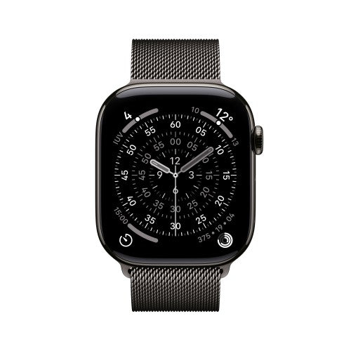 Apple Watch Series 11 OLED 46 mm Digital 416 x 496 pixels Touchscreen 5G Titanium Wi-Fi GPS (satellite)