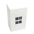 Tripp Lite N080-SMB1-WH network junction box Cat6a
