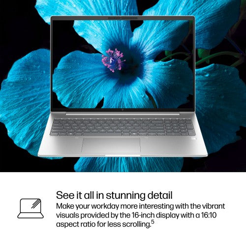 HP EliteBook 6 G1i 16 inch Notebook AI PC Wolf Pro Security Edition Intel Core Ultra 5 16" WUXGA 16 GB DDR5-SDRAM Silver