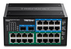 Trendnet TI-PG262 network switch Unmanaged Gigabit Ethernet (10/100/1000) Power over Ethernet (PoE) Black