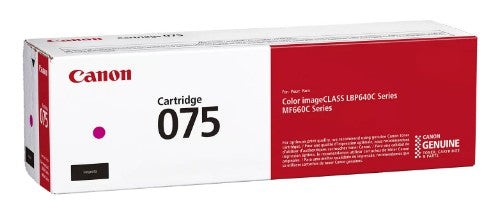 Canon 075 toner cartridge 1 pc(s) Original Magenta