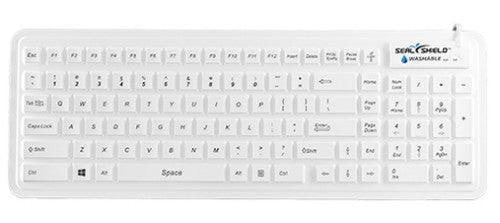 Seal Shield SW106G2M keyboard Home QWERTY US English White