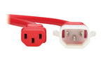Eaton P005-E03-ARD-6 power cable Red 35.4" (0.9 m) C14 coupler C13 coupler