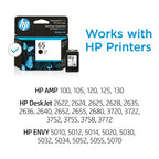HP 65 Black Original Ink Cartridge