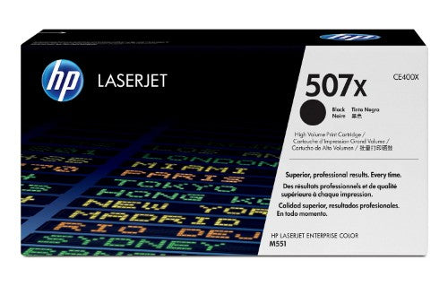 CE400X (507X) Toner black, 11K pages