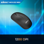 Adesso iMouse M80 mouse Office Ambidextrous RF Wireless Optical 1200 DPI