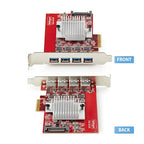 StarTech.com P10Q4A-USB-CARD interface cards/adapter Internal USB 3.2 Gen 2 (3.1 Gen 2)