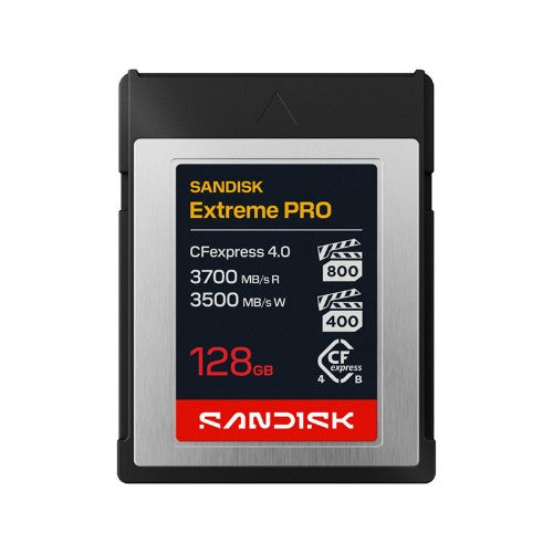 SanDisk Extreme PRO CFexpress 4.0 Type B 128 GB CFexpress Type B