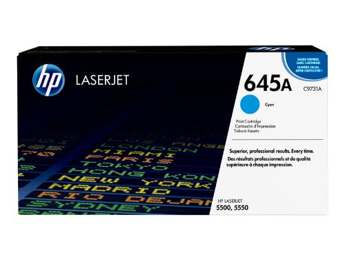 C9731A (645A) Toner cyan, 12K pages @ 5% coverage