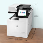 HP LaserJet Enterprise M636fh Multifunction Black and white Printer, Ethernet Only; Copier, Scanner