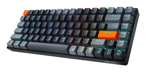 Adesso EasyTouch 1000 keyboard Home/Office USB + RF Wireless + Bluetooth QWERTY US English Black, Gray