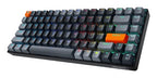 Adesso EasyTouch 1000 keyboard Home/Office USB + RF Wireless + Bluetooth QWERTY US English Black, Gray