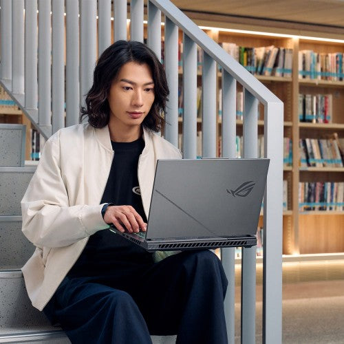 ASUS ROG Strix G16 Laptops AMD Ryzen™ 9 9955HX3D Laptop 16" WQXGA 16 GB DDR5-SDRAM 1 TB SSD NVIDIA GeForce RTX 5070 Ti Wi-Fi 6E (802.11ax) Windows 11 Home Gray