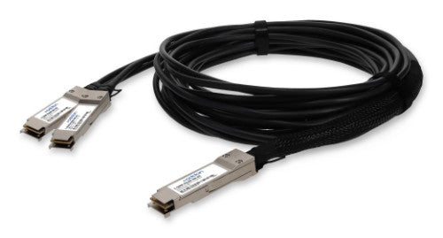 AddOn Networks C-Q200-2Q100-3M-AO InfiniBand/fibre optic cable 118.1" (3 m) QSFP56 Twinax Black
