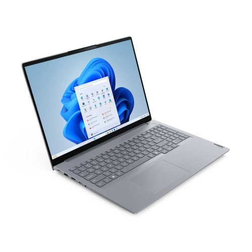 Lenovo ThinkBook 16 G8 IRL Intel Core 5 210H Laptop 16" WUXGA 16 GB DDR5-SDRAM 256 GB SSD Wi-Fi 6E (802.11ax) Windows 11 Pro Spanish Gray