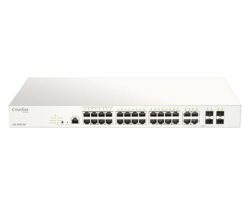 D-Link DBS-2000-28P network switch Managed L2 Gigabit Ethernet (10/100/1000) Power over Ethernet (PoE) Gray
