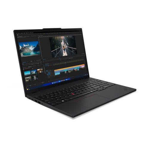 Lenovo ThinkPad T16 Gen 3 Intel Core Ultra 5 125U Laptop 16" WUXGA 16 GB DDR5-SDRAM 256 GB SSD Wi-Fi 6E (802.11ax) Windows 11 Pro English Black