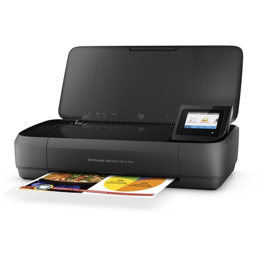 HP OfficeJet Mobile 250 Wireless All-in-One Color Printer, Copier, Scanner
