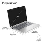 HP ProBook 4 G2a 14 inch Notebook Next Gen AI PC Copilot+ PC AMD Ryzen™ AI 7 445 Laptop 14" Touchscreen WUXGA 16 GB DDR5-SDRAM 512 GB SSD Wi-Fi 6E (802.11ax) Windows 11 Pro Silver