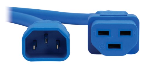 Eaton P037-2P5-ABL power cable Blue 29.9" (0.76 m) C14 coupler C21 coupler