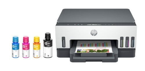 HP Smart Tank 7001 Wireless All-in-One Color Printer, Two-sided printing; Copier, Scanner