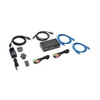 Tripp Lite B004-DPUA2-K KVM switch Black