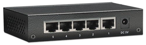 Intellinet 5-Port Fast Ethernet Office Switch Fast Ethernet (10/100) Black