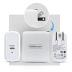 StarTech.com 1065NW-WALL-CHARGER mobile device charger Universal White AC Fast charging Indoor