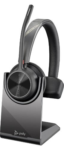 Poly Voyager 4310 USB-C Headset +BT700 dongle +Charging Stand