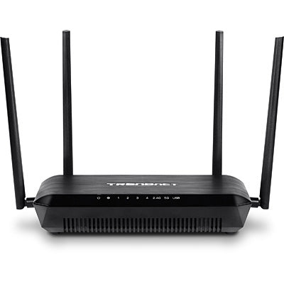 Trendnet AC2600 StreamBoost wireless router Gigabit Ethernet Black
