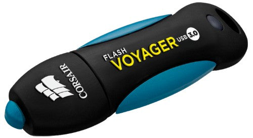 Corsair Voyager 256GB USB flash drive USB Type-A 3.2 Gen 1 (3.1 Gen 1) Black, Blue