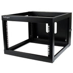 StarTech.com RK619WALLOH rack cabinet 6U Wall mounted rack Black