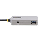 StarTech.com U01043-USB-EXTENDER interface hub USB 3.2 Gen 1 (3.1 Gen 1) Type-A 5000 Mbit/s Black, Silver